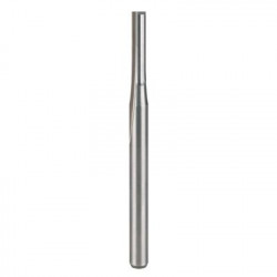 End mill with straight edges U2 2x8mm L40/D3.175